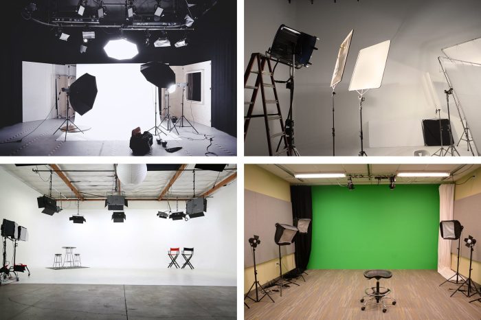 Desain ruang studio video